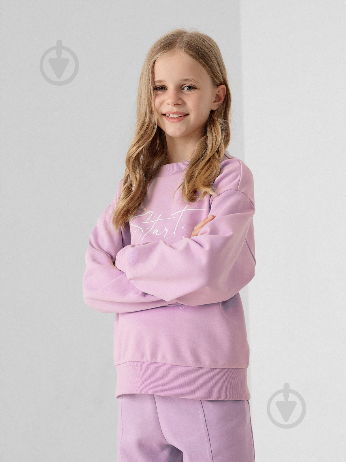 Свитшот 4F J4Z21-JBLD200A-52S розовый - фото 3