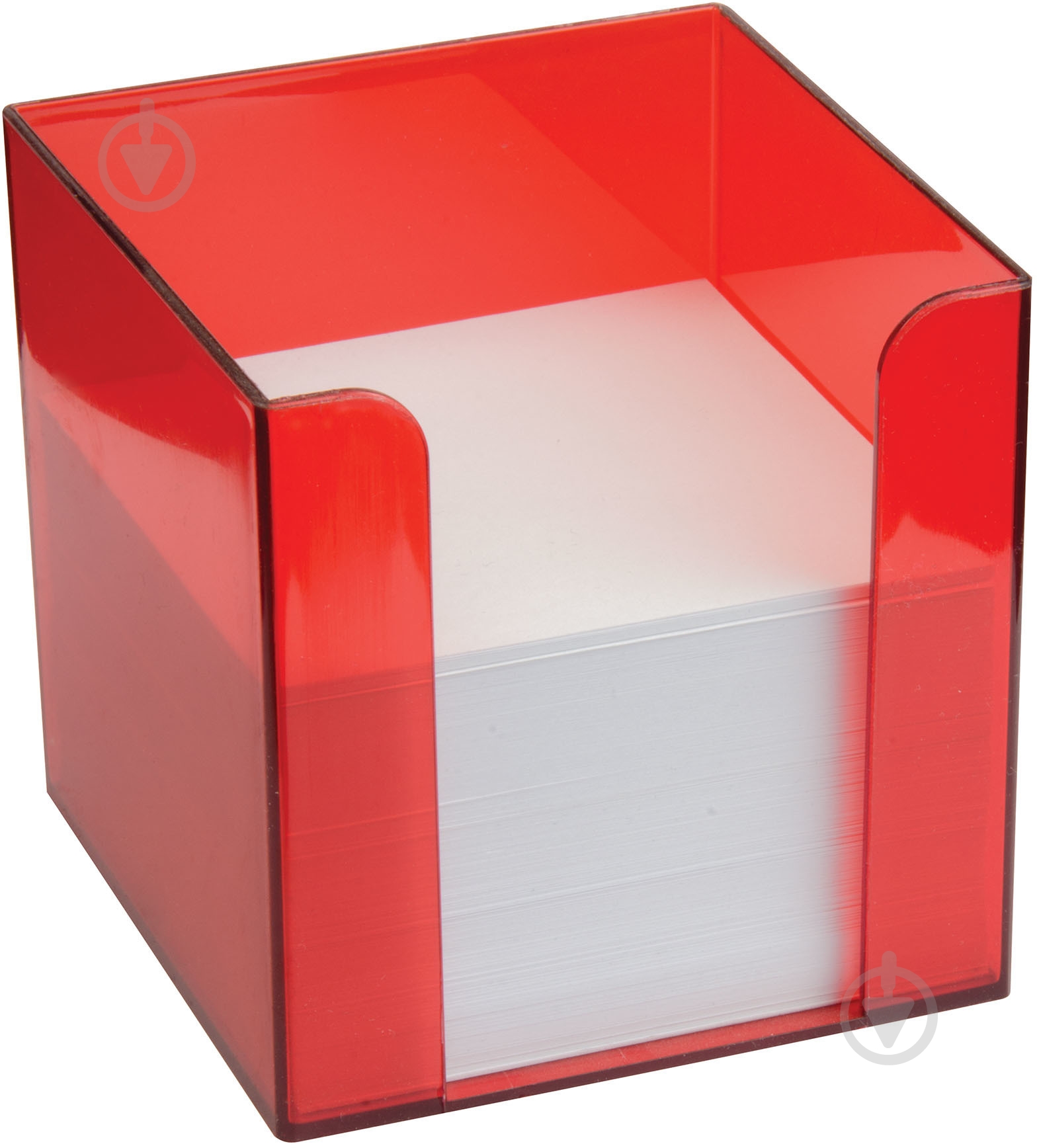 Бокс для бумаги E32601-03 красный Economix - фото 1
