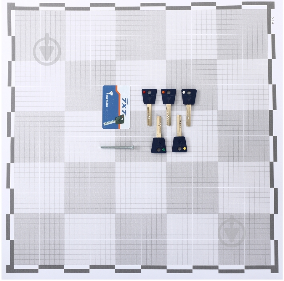 Циліндр Mul-T-Lock 7х7 35x50 ключ-ключ 85 мм нікель - фото 3 Циліндр Mul-T-Lock 7х7 35x50 ключ-ключ 85 мм нікель - фото 3