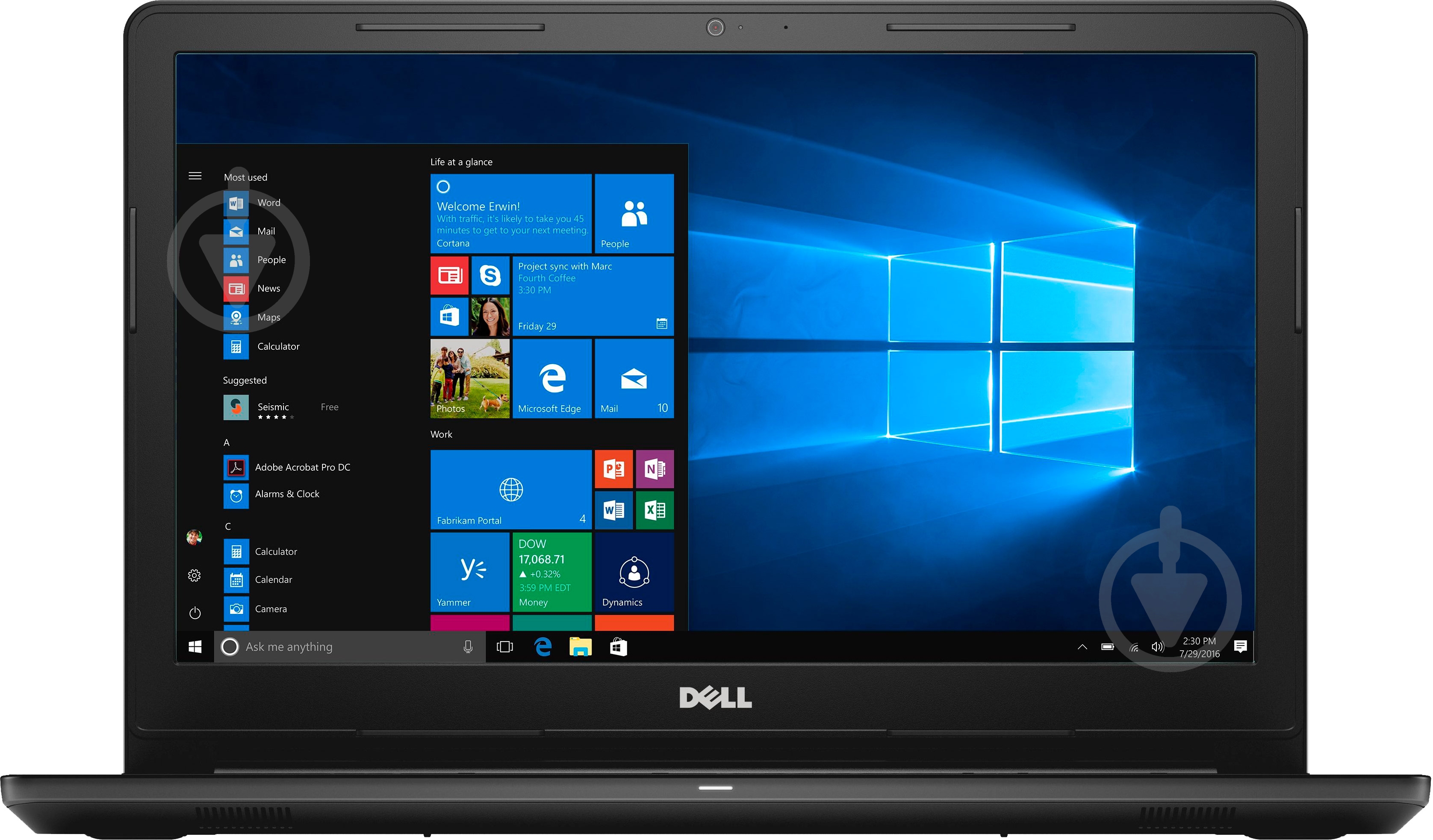 Ноутбук Dell Inspiron 3567 15,6" (3567-1069) black - фото 1