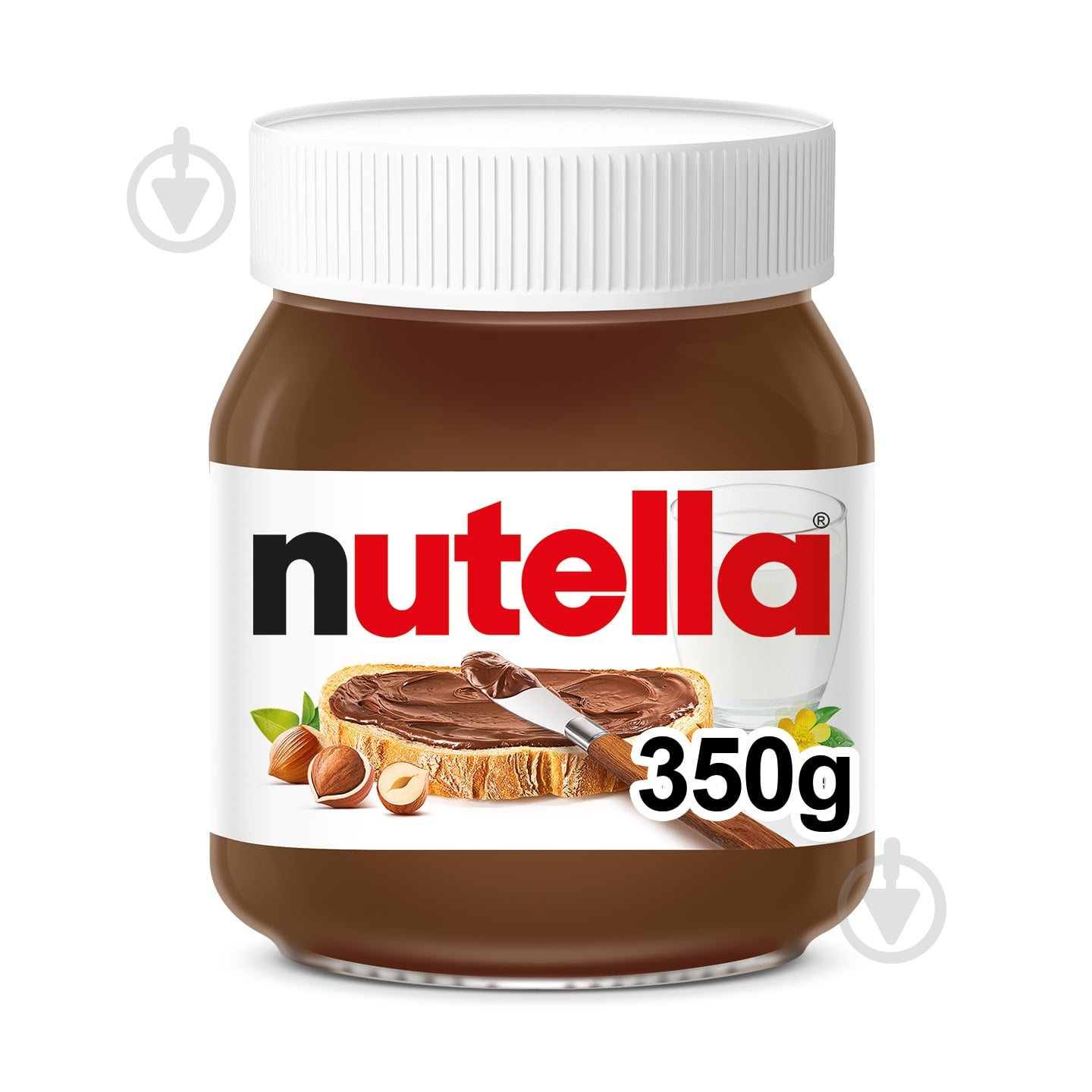 Паста Nutella ореховая с какао 350 г - фото 2