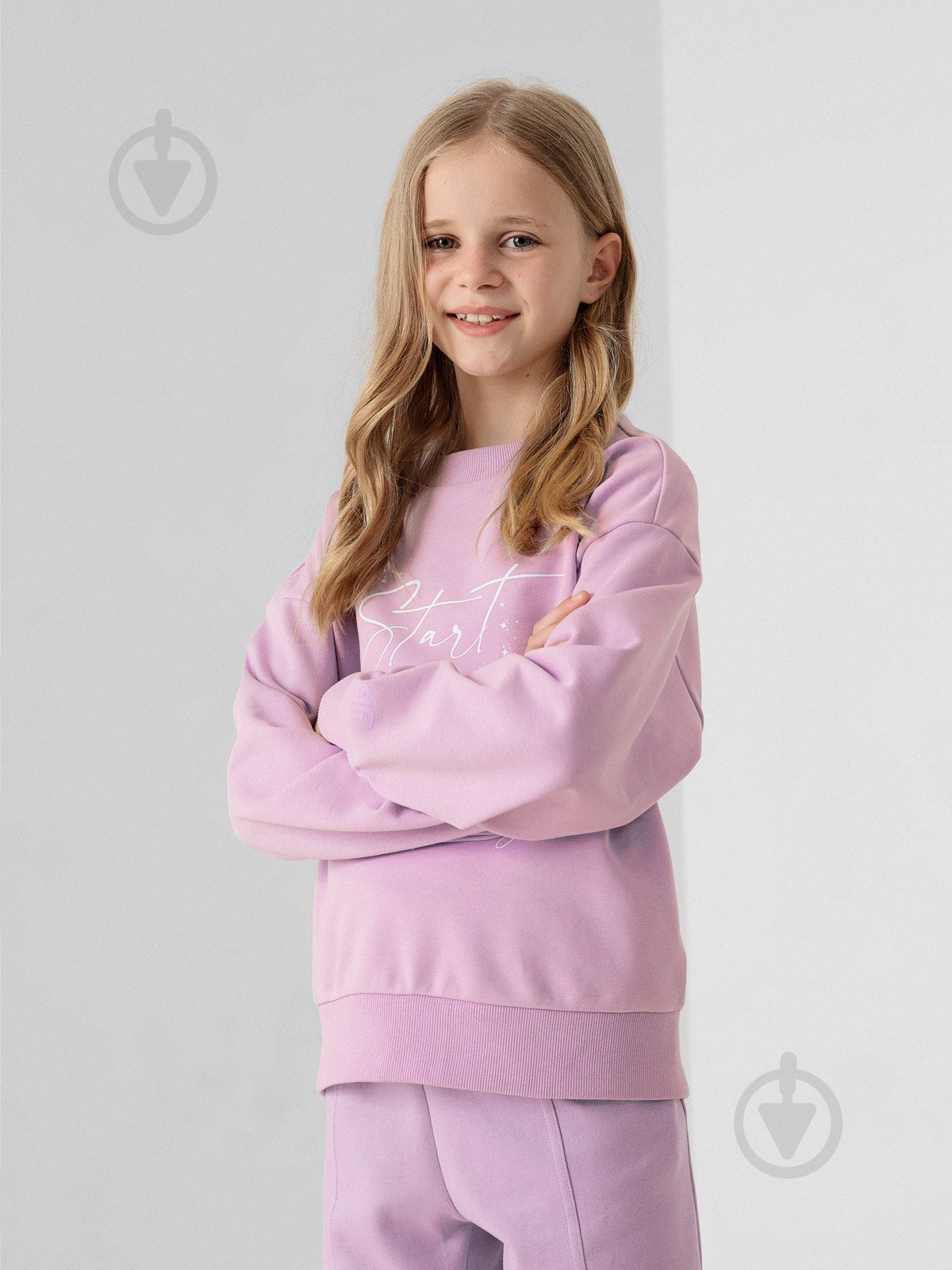 Свитшот 4F J4Z21-JBLD200A-52S розовый - фото 3