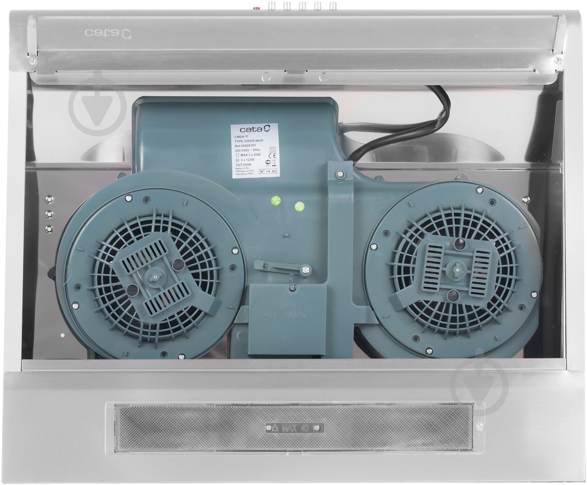 Вытяжка Cata P 3260 INOX - фото 3 Вытяжка Cata P 3260 INOX - фото 3