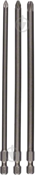 Набір біт Bosch Extra Hard 152 мм PZ1/2/3 3 шт. 2607001762 - фото 2 Набір біт Bosch Extra Hard 152 мм PZ1/2/3 3 шт. 2607001762 - фото 2