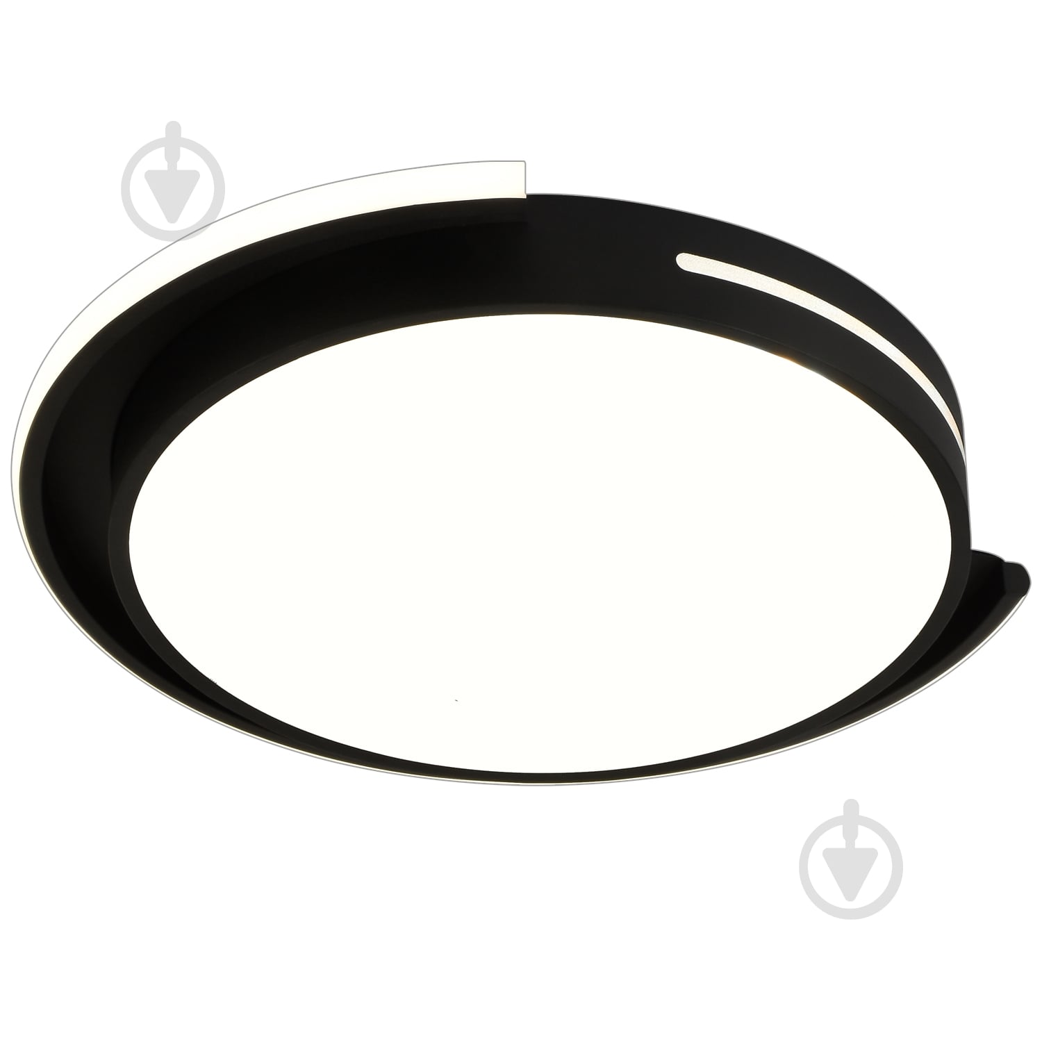 Світильник світлодіодний Victoria Lighting з пультом 80 Вт чорний Geneva/PL500 black - фото 1