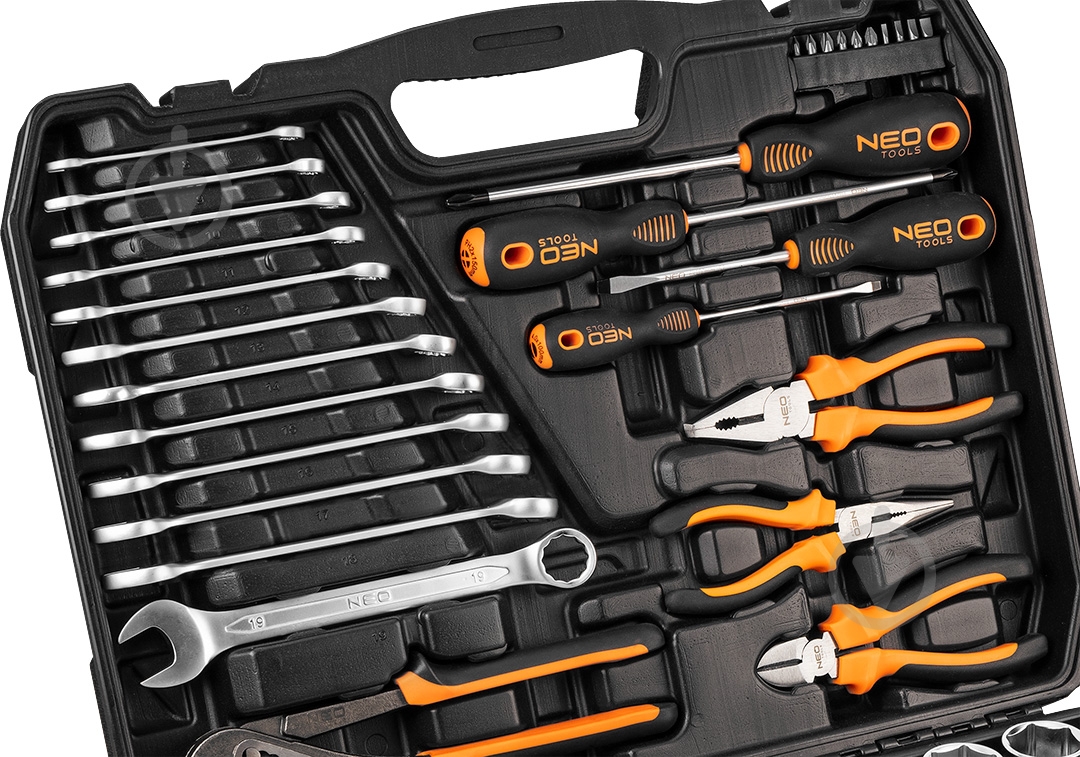 Набор ручного инструмента NEO tools 122 шт. 10-196 - фото 6 Набор ручного инструмента NEO tools 122 шт. 10-196 - фото 6