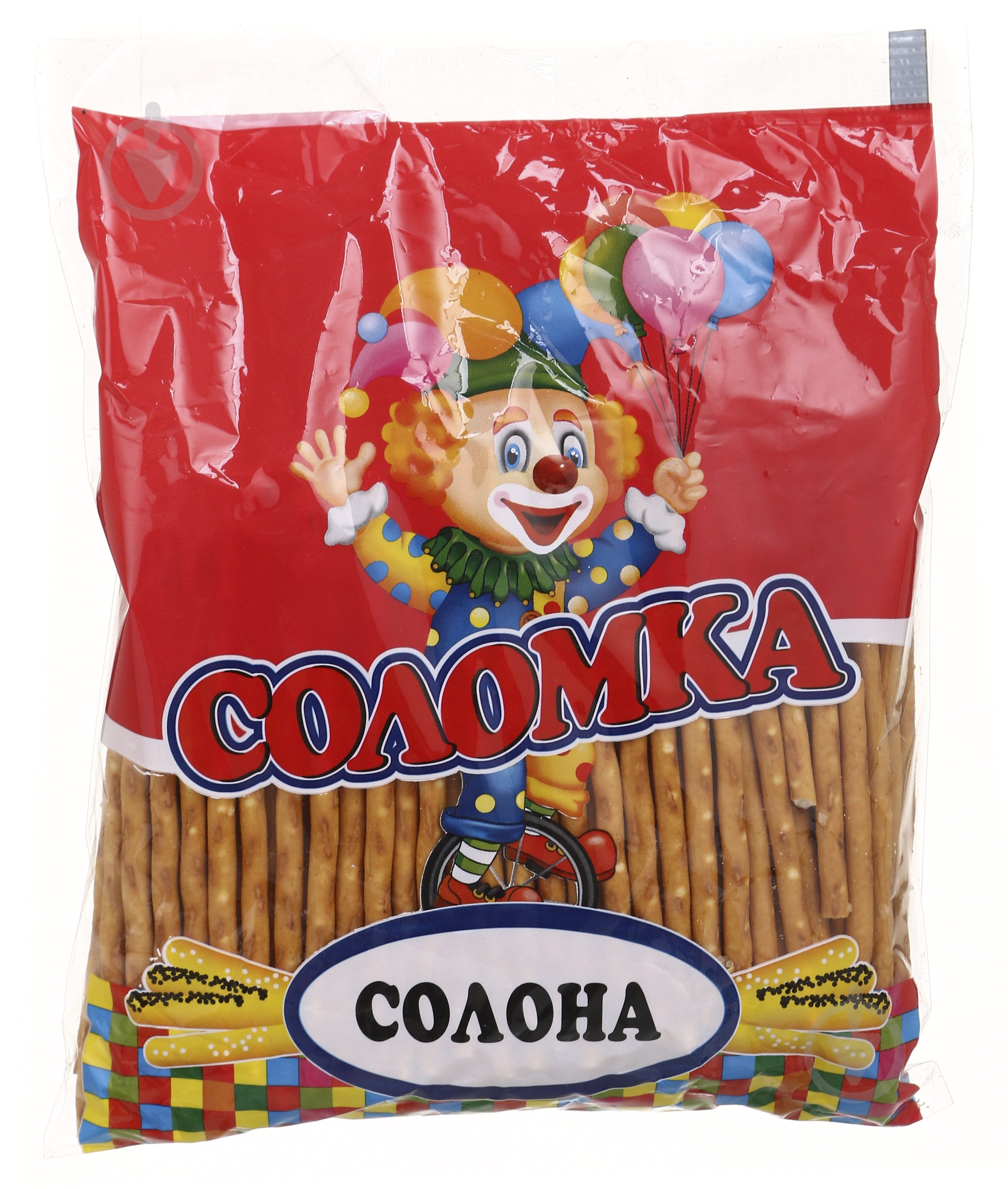 Соломка Посмішка соленая 240 г - фото 1 Соломка Посмішка соленая 240 г - фото 1