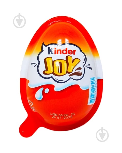 Яйцо с сюрпризом Kinder JOY в ассортименте 24 г - фото 1 Яйцо с сюрпризом Kinder JOY в ассортименте 24 г - фото 1