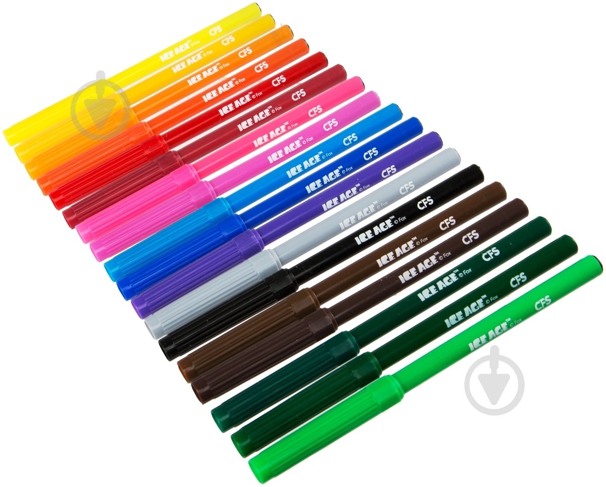 Фломастеры Ice Age 18 шт. IA09132 Cool For School - фото 2 Фломастеры Ice Age 18 шт. IA09132 Cool For School - фото 2