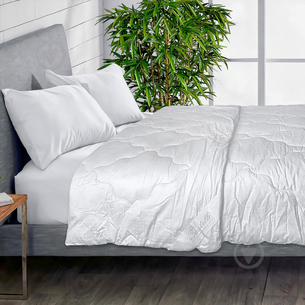 Одеяло Bamboo Jacquard 200x220 см Zastelli белый - фото 1 Одеяло Bamboo Jacquard 200x220 см Zastelli белый - фото 1