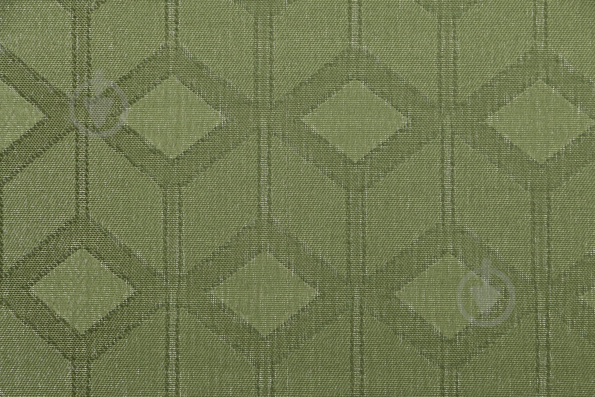 Штора Jacquard cube 150х275 см зеленый UP! (Underprice) - фото 2