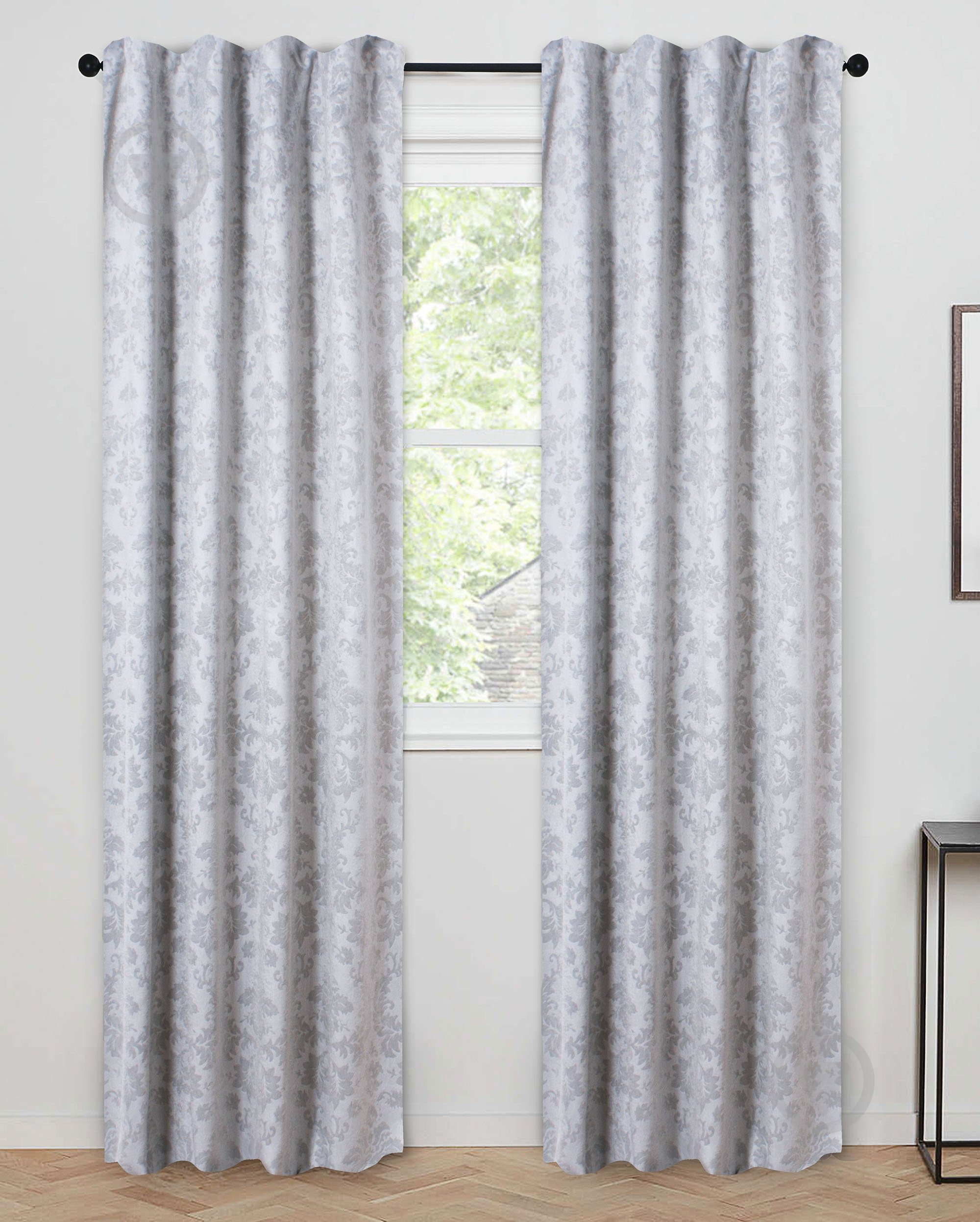 Штора-блэкаут Embossed 140х275 см серый La Nuit - фото 1