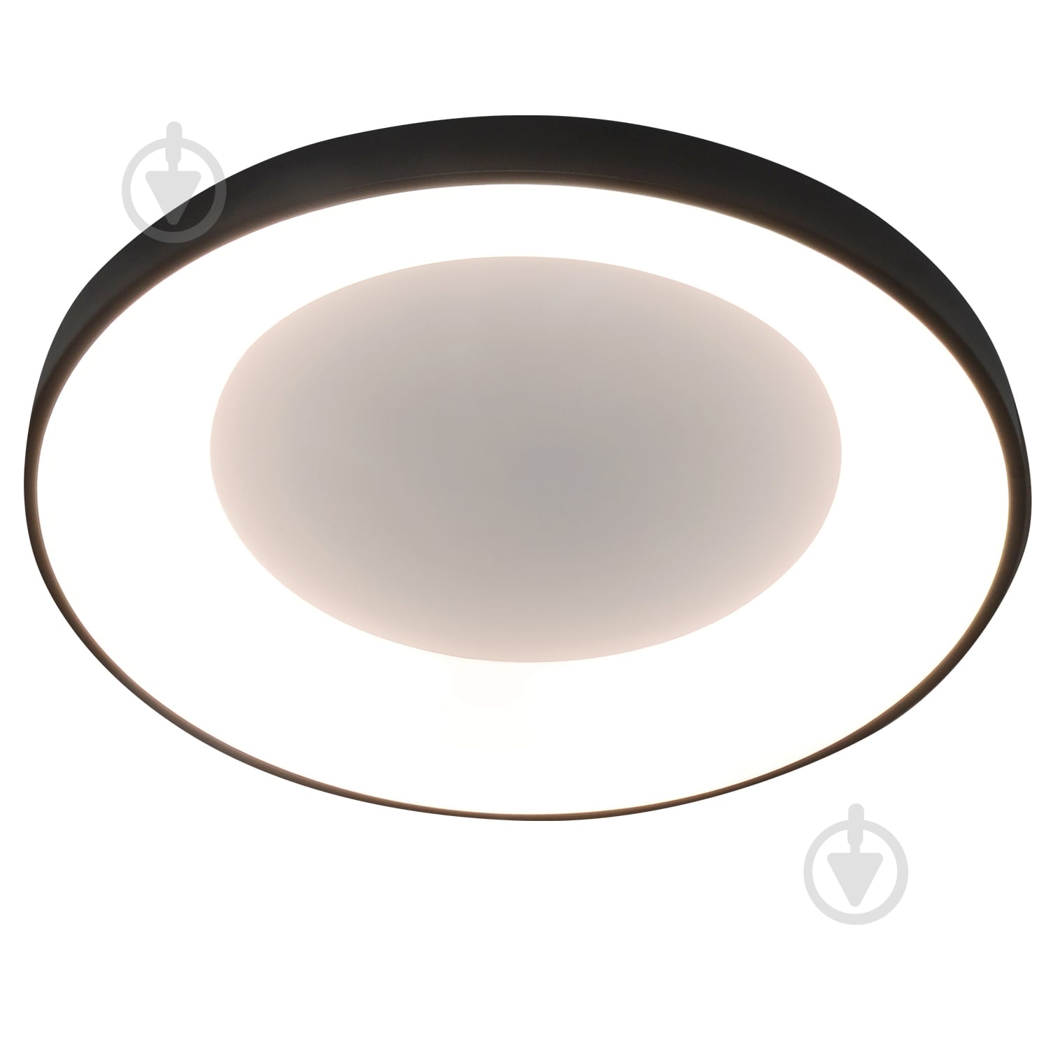 Світильник світлодіодний Victoria Lighting з пультом 65 Вт чорний Leaf/PL500 black - фото 1