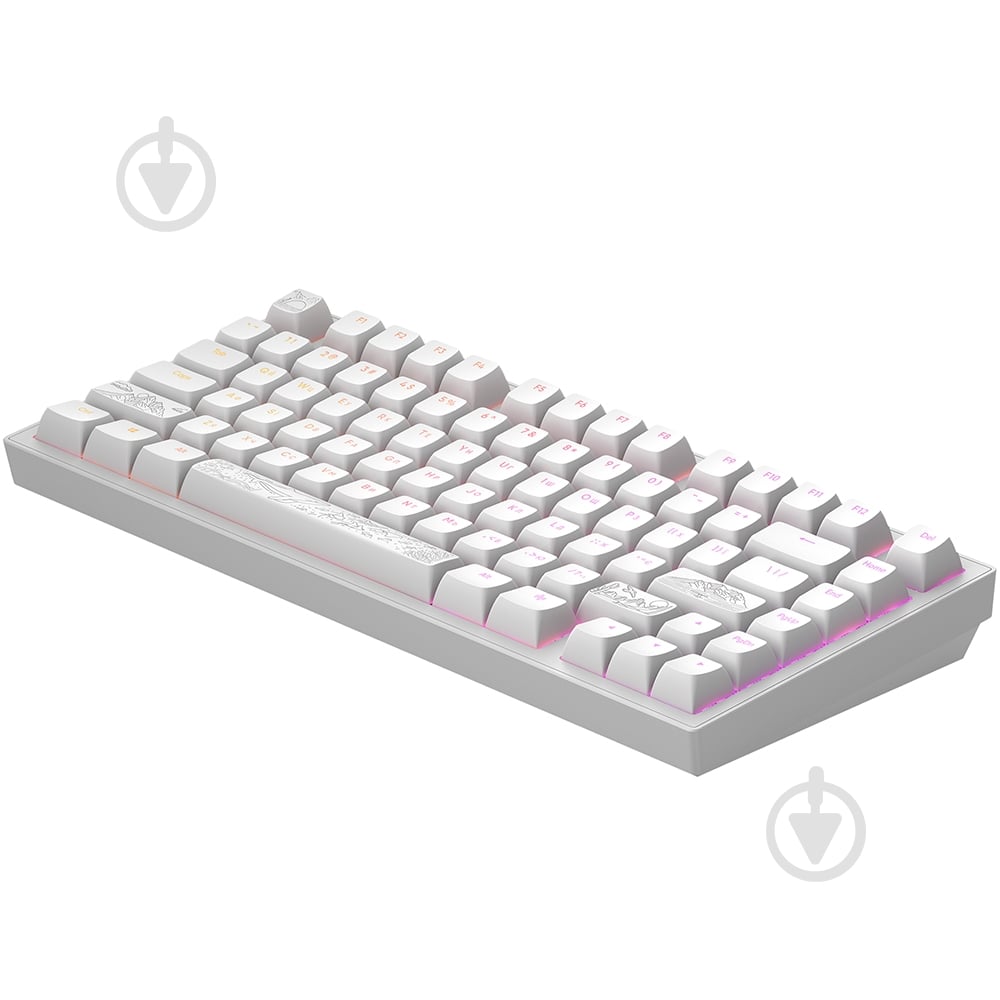 Клавіатура ігрова Dark Project ALU81 (DPKB_NOSTRA_81_ANSI_WHITE_UA) white - фото 4