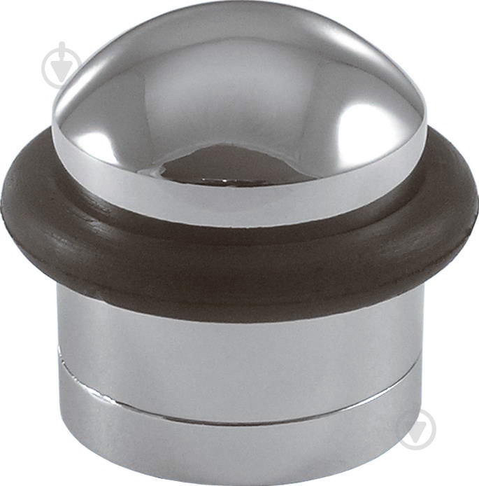 Стопор дверной Larvij LDS002CH хром - фото 1