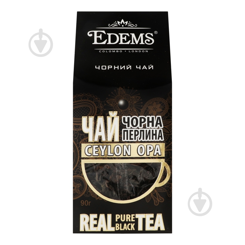 Чай черный Edems черная жемчужина 90 г - фото 1