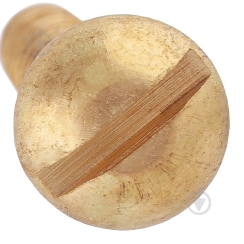 Шуруп по дереву полукруглая головка snapt латунь 3x20 мм 10 шт. латунь (50394) - фото 2