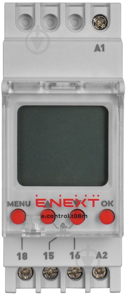 Таймер электронный E.NEXT e.control.t08m - фото 2