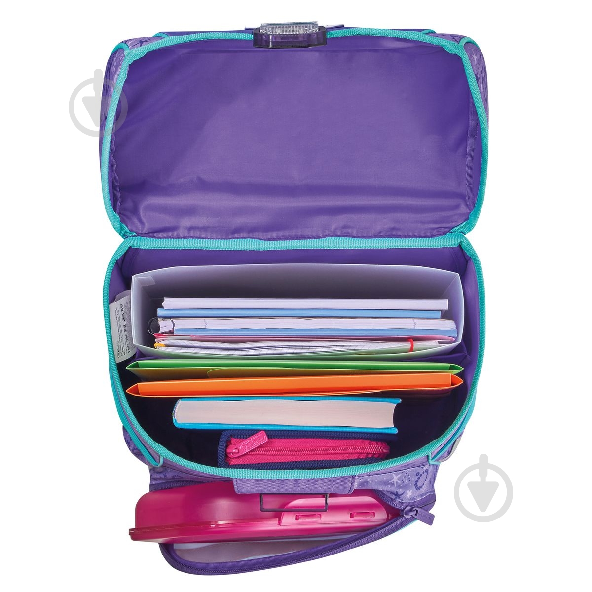 Ранец школьный Herlitz укомплектованный Loop Plus Dolphins Дельфины (50032457) - фото 6 Ранец школьный Herlitz укомплектованный Loop Plus Dolphins Дельфины (50032457) - фото 6