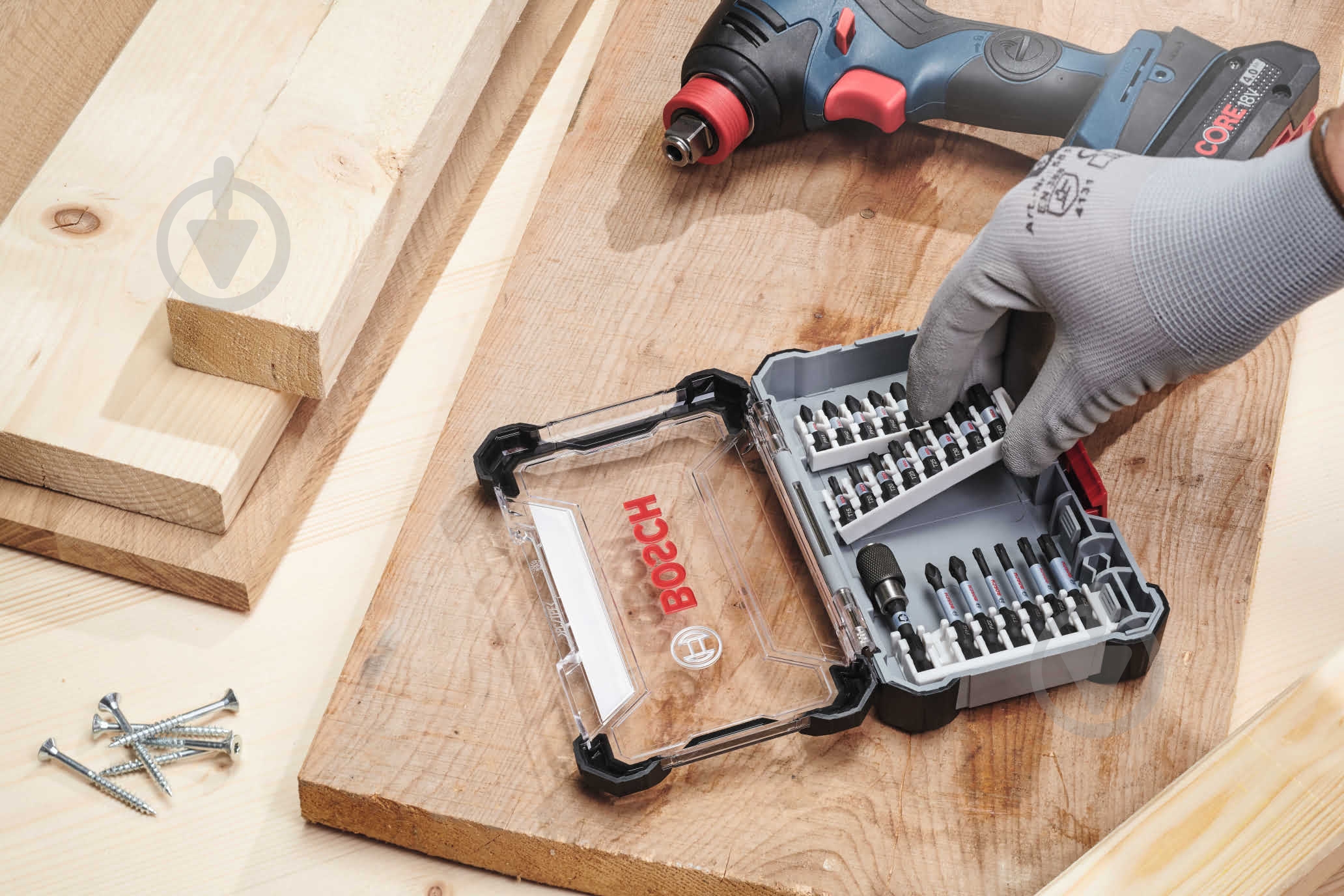 Набір біт Bosch Impact Control 150 мм PH2/PH2 3 шт. 2608522358 - фото 5