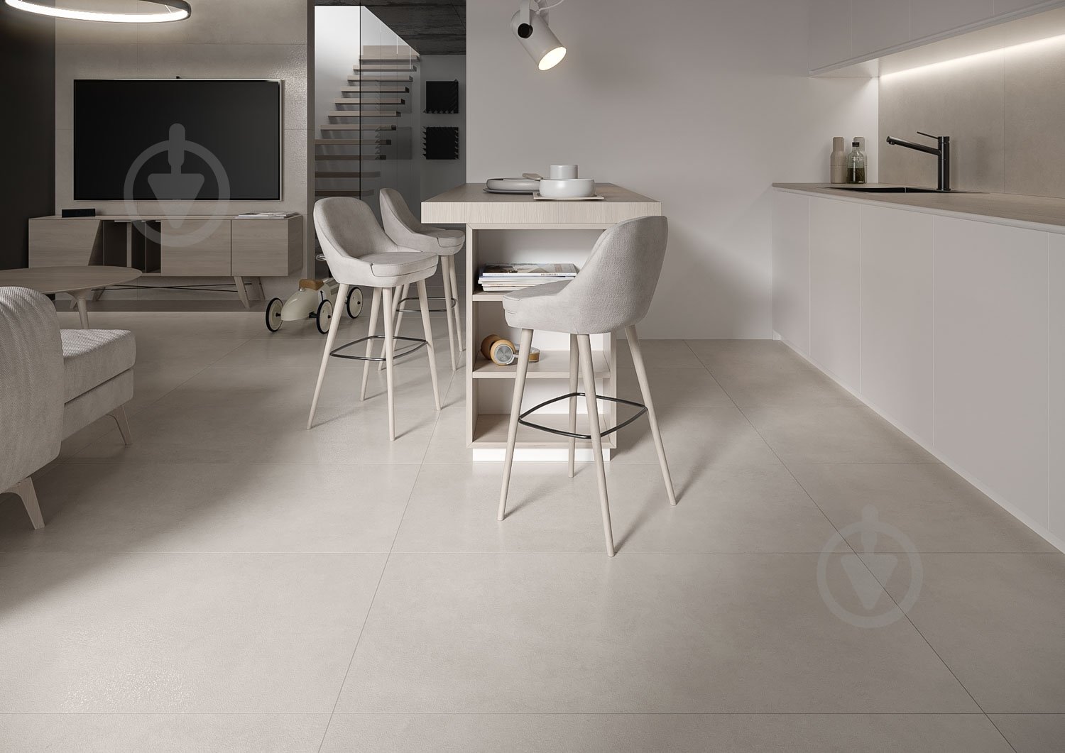 Плитка Ceramika Paradyz Magnetik bianco gres szkl rekt polpoler 59,8x119,8 см (new 60134096) - фото 2
