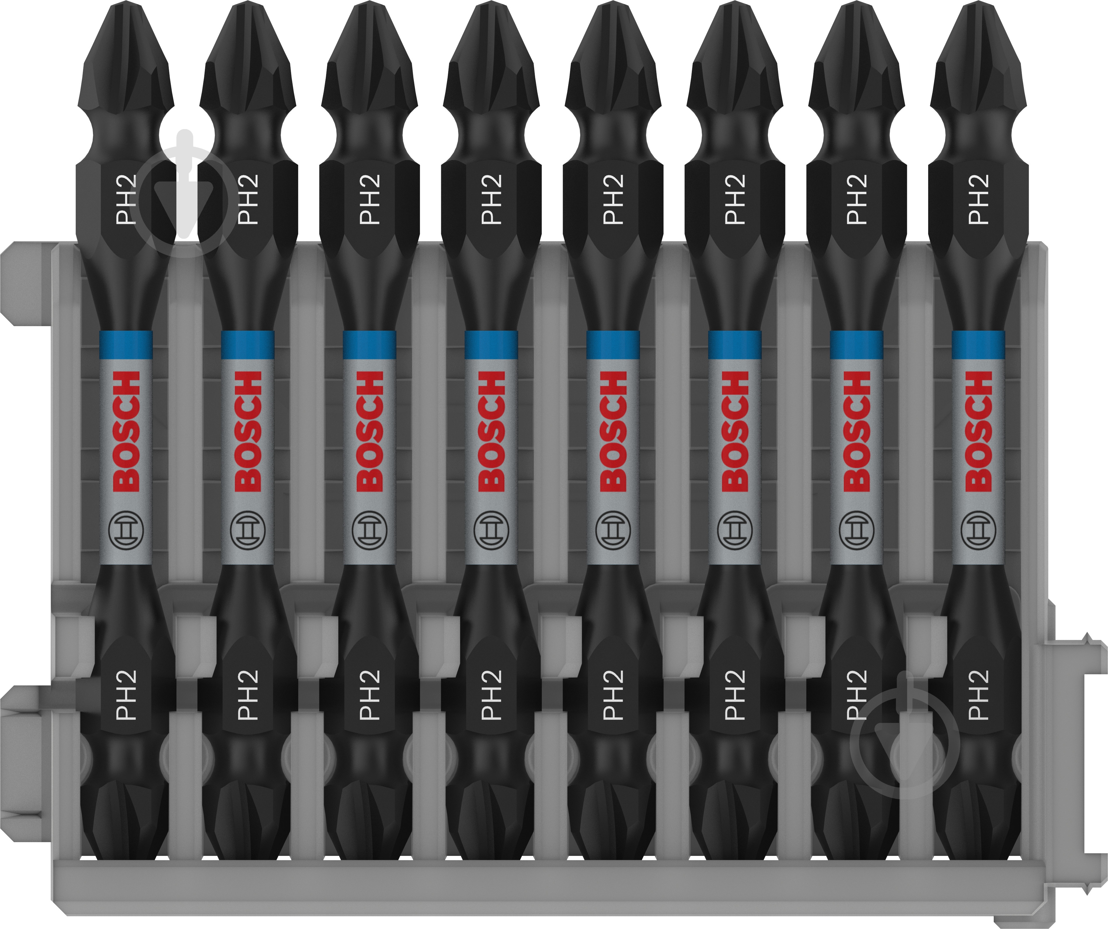 Набор бит Bosch Impact Control PH2-PH2 65 мм 8 шт. 2608522337 - фото 1 Набор бит Bosch Impact Control PH2-PH2 65 мм 8 шт. 2608522337 - фото 1