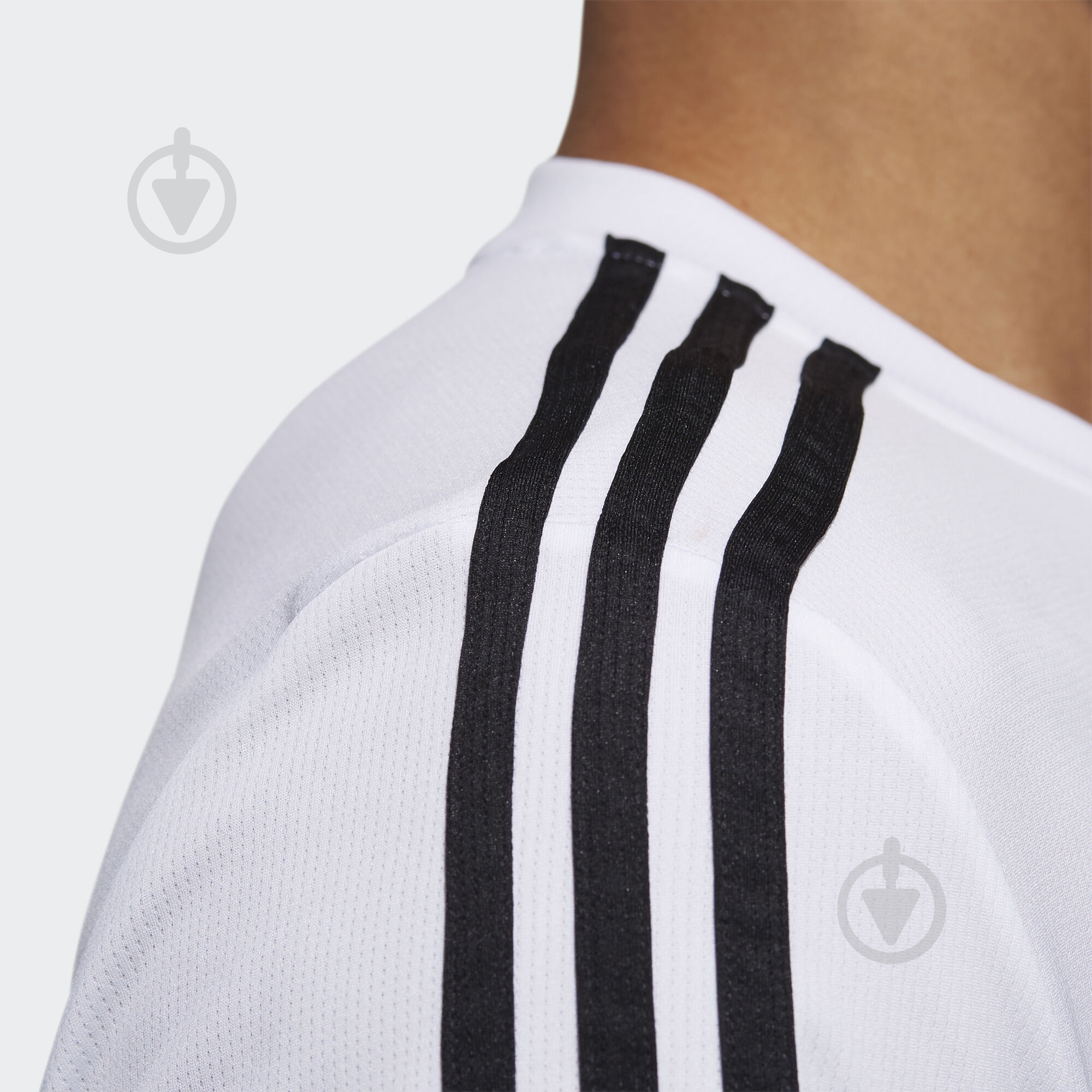Футболка Adidas M D2M 3S TEE FL0356 р.2XL белый - фото 8