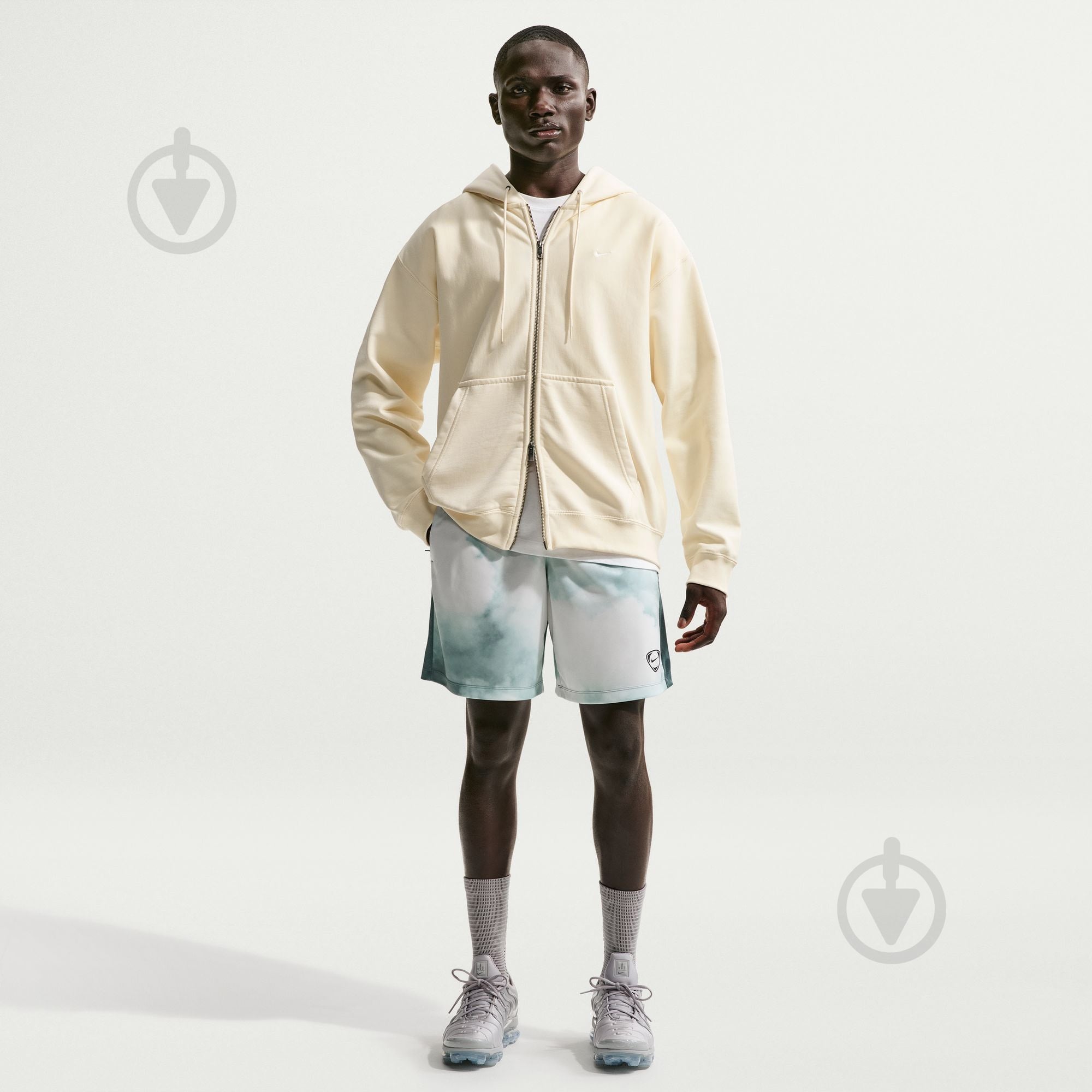 Шорти Nike M NK DF ACD+ SHORT GX AOP IF2551-382 р. M сірий - фото 1