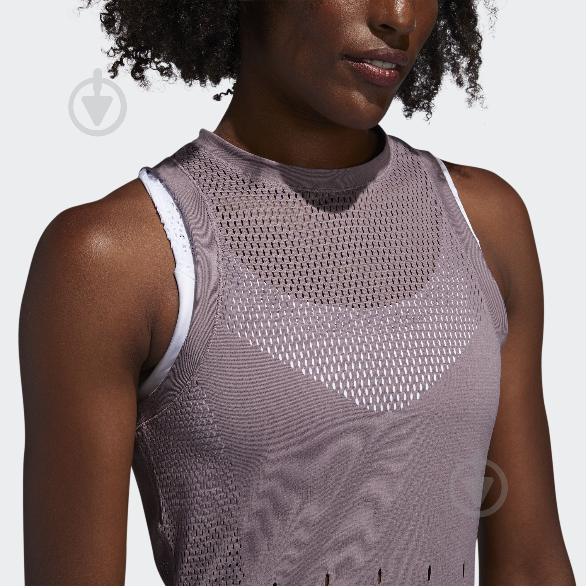 Майка Adidas ENGINEERED TANK FL2189 р.XS фиолетовый - фото 7