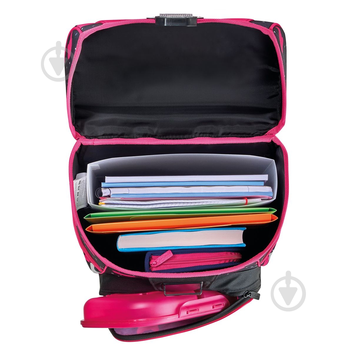 Ранец школьный Herlitz Loop Black Cat Черный кот (50032549) - фото 8