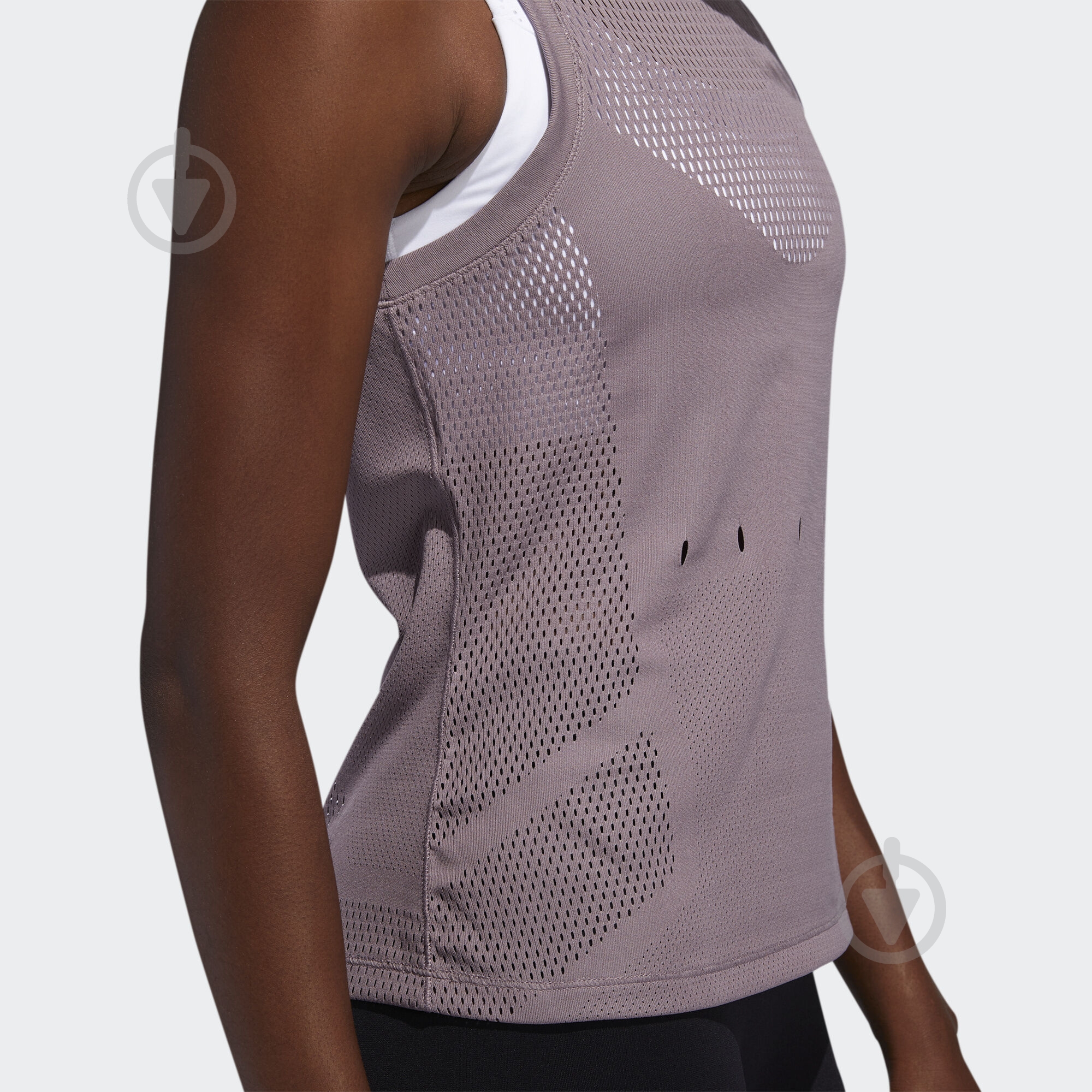 Майка Adidas ENGINEERED TANK FL2189 р.S фиолетовый - фото 8 Майка Adidas ENGINEERED TANK FL2189 р.S фиолетовый - фото 8