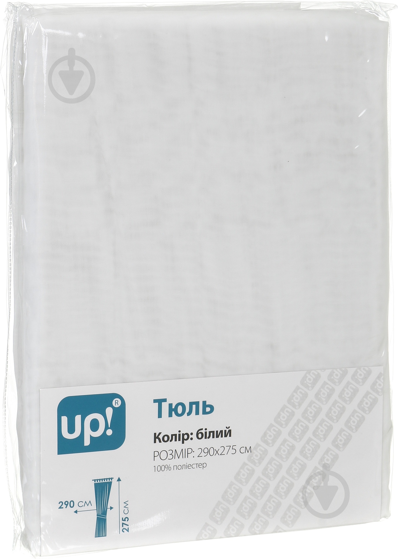 Тюль 290х275 белый UP! (Underprice) - фото 3 Тюль 290х275 белый UP! (Underprice) - фото 3