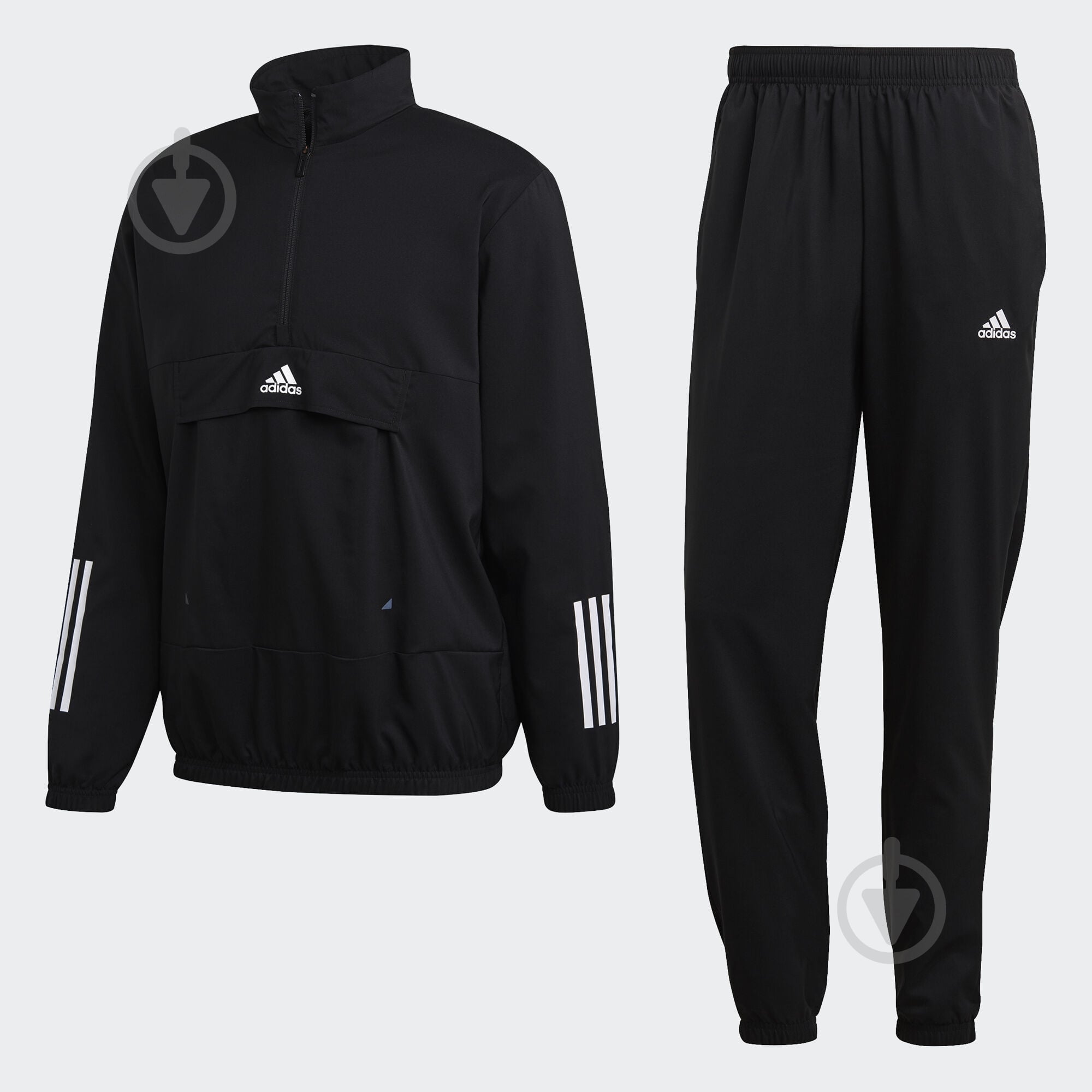 Спортивный костюм Adidas MTS Tech FL3633 р. S черный - фото 1