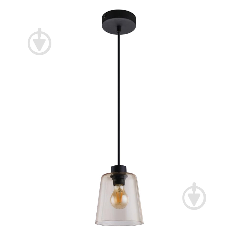 Люстра подвесная TK Lighting Pedro 5753 1x/E27 графит - фото 1