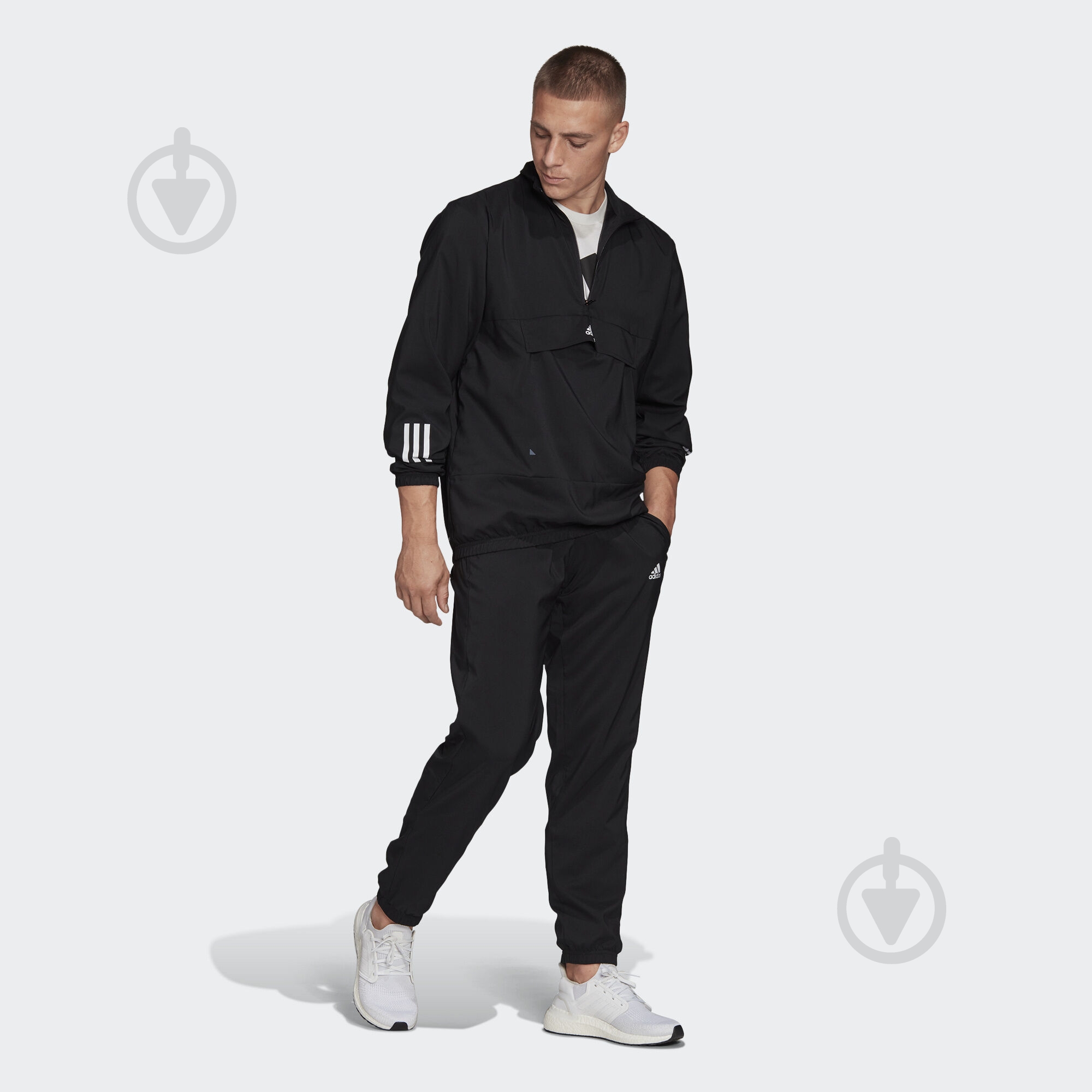 Спортивний костюм Adidas MTS Tech FL3633 р. 2XL чорний - фото 5 Спортивний костюм Adidas MTS Tech FL3633 р. 2XL чорний - фото 5