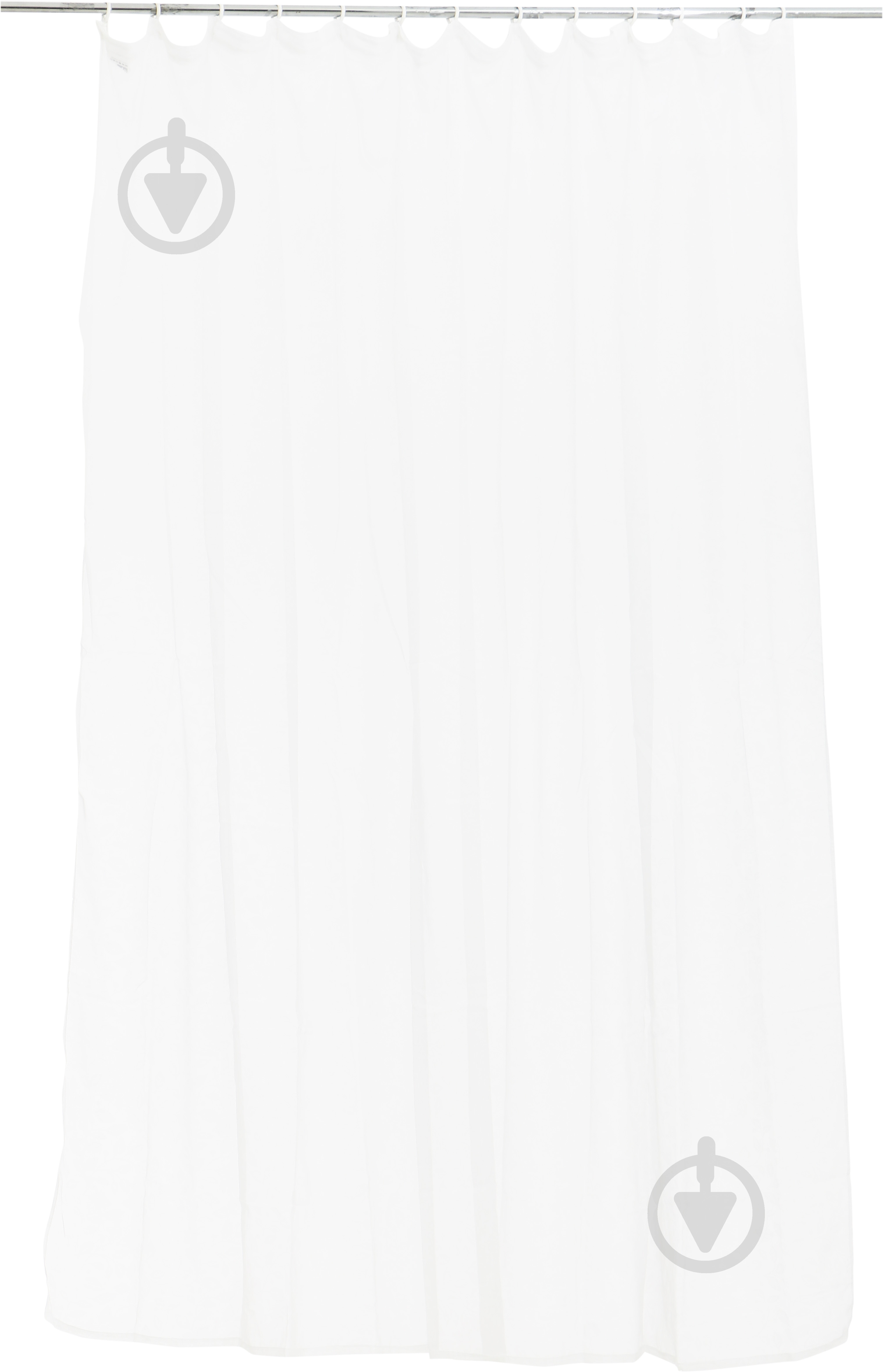 Тюль Embossed Leaf 280х275 см белый UP! (Underprice) - фото 1