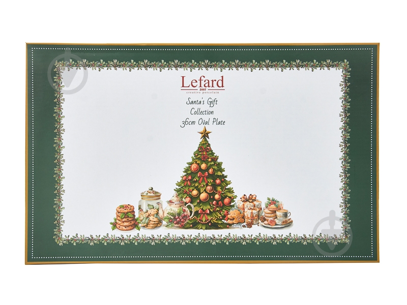 Блюдо овальное Lefard Santa's Gift 36 см 989-006 - фото 2