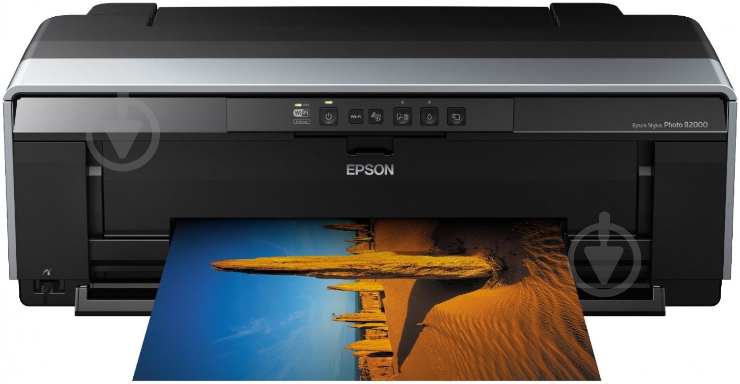 Принтер Epson Stylus Photo R2000 А3+ (C11CB35331) - фото 1 Принтер Epson Stylus Photo R2000 А3+ (C11CB35331) - фото 1