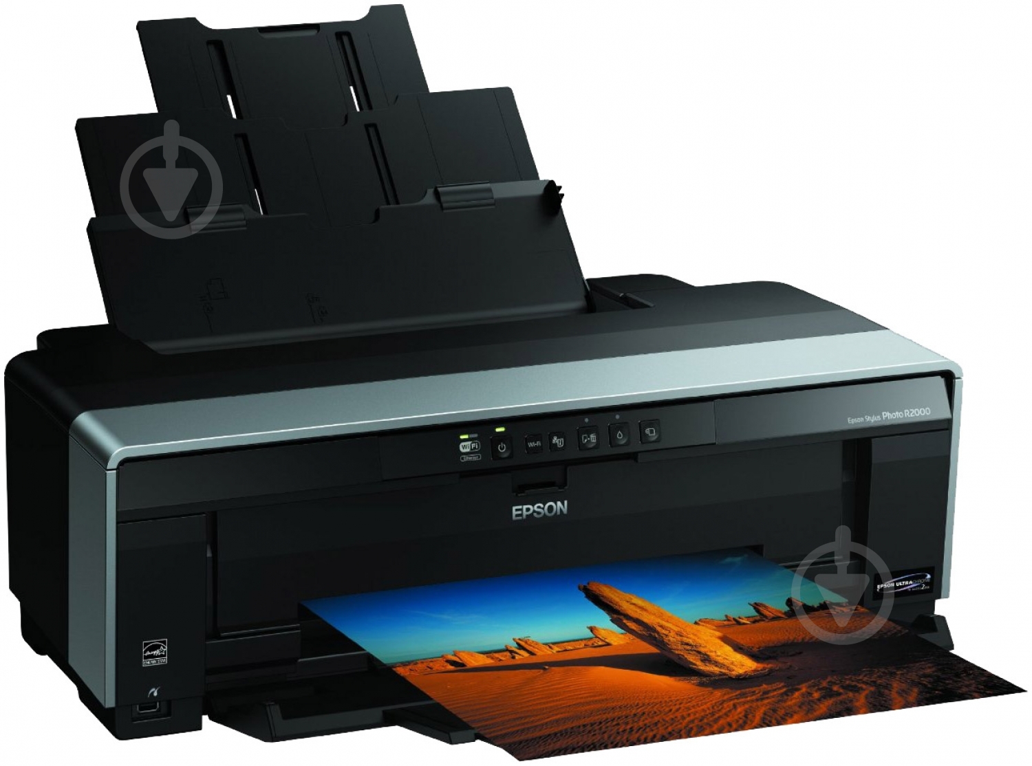 Принтер Epson Stylus Photo R2000 А3+ (C11CB35331) - фото 2 Принтер Epson Stylus Photo R2000 А3+ (C11CB35331) - фото 2