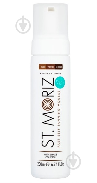 Автобронзант-мусс St.Moriz для экспресс-загара Fast Tan 200 мл - фото 1