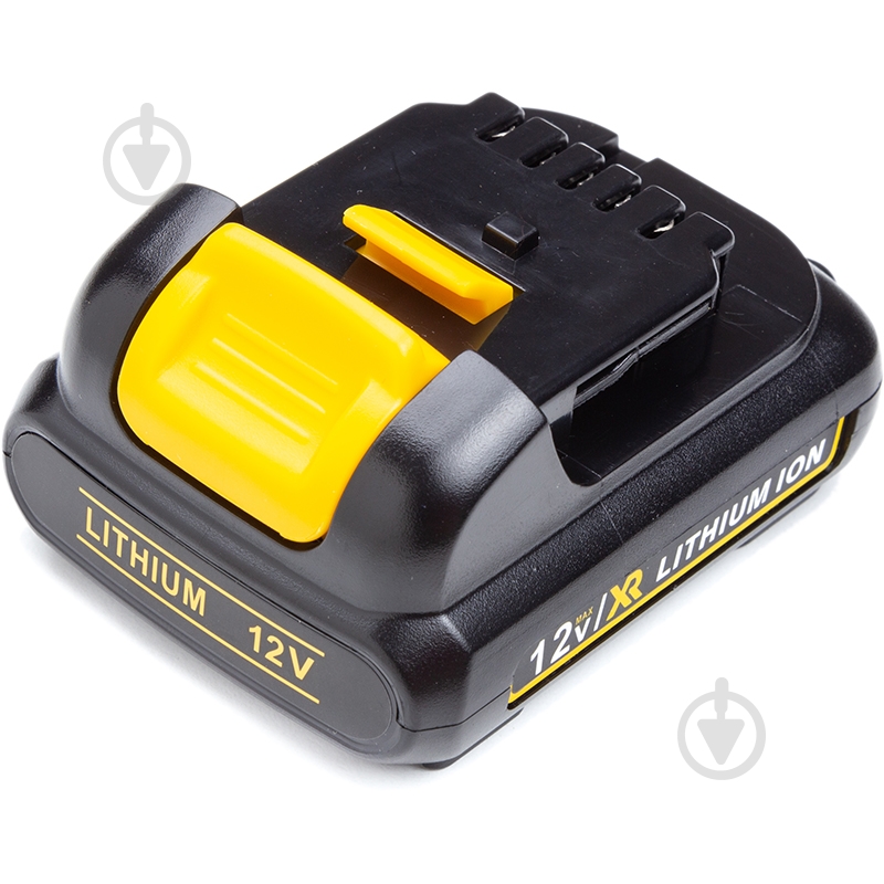 Аккумулятор PowerPlant 12,0V 2,0Ah для шуруповертов и электроинструментов DeWALT (DCB120) TB920860 - фото 2 Аккумулятор PowerPlant 12,0V 2,0Ah для шуруповертов и электроинструментов DeWALT (DCB120) TB920860 - фото 2