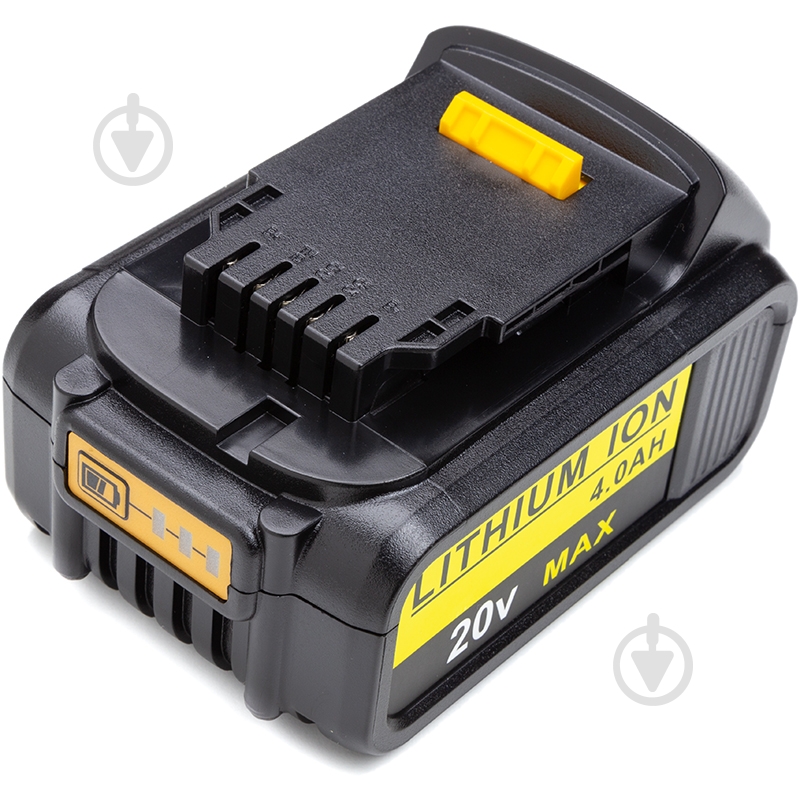 Аккумулятор PowerPlant 20,0V 4,0Ah для шуруповертов и электроинструментов DeWALT (DCB182) TB920891 - фото 2 Аккумулятор PowerPlant 20,0V 4,0Ah для шуруповертов и электроинструментов DeWALT (DCB182) TB920891 - фото 2