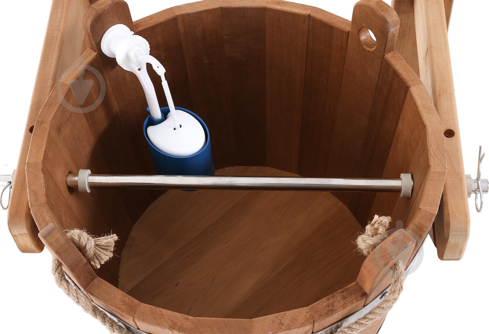 Ведро-водопад Tesli 25 л липа (с креплением) - фото 4 Ведро-водопад Tesli 25 л липа (с креплением) - фото 4