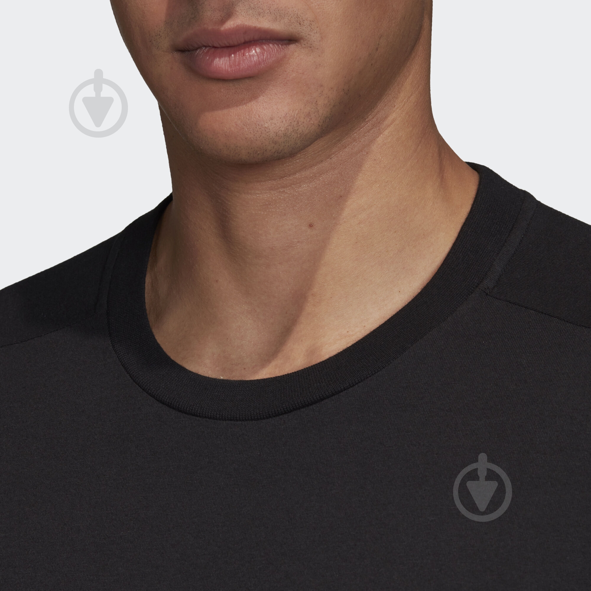Футболка Adidas M MH PLAIN TEE FL3949 р.S черный - фото 7