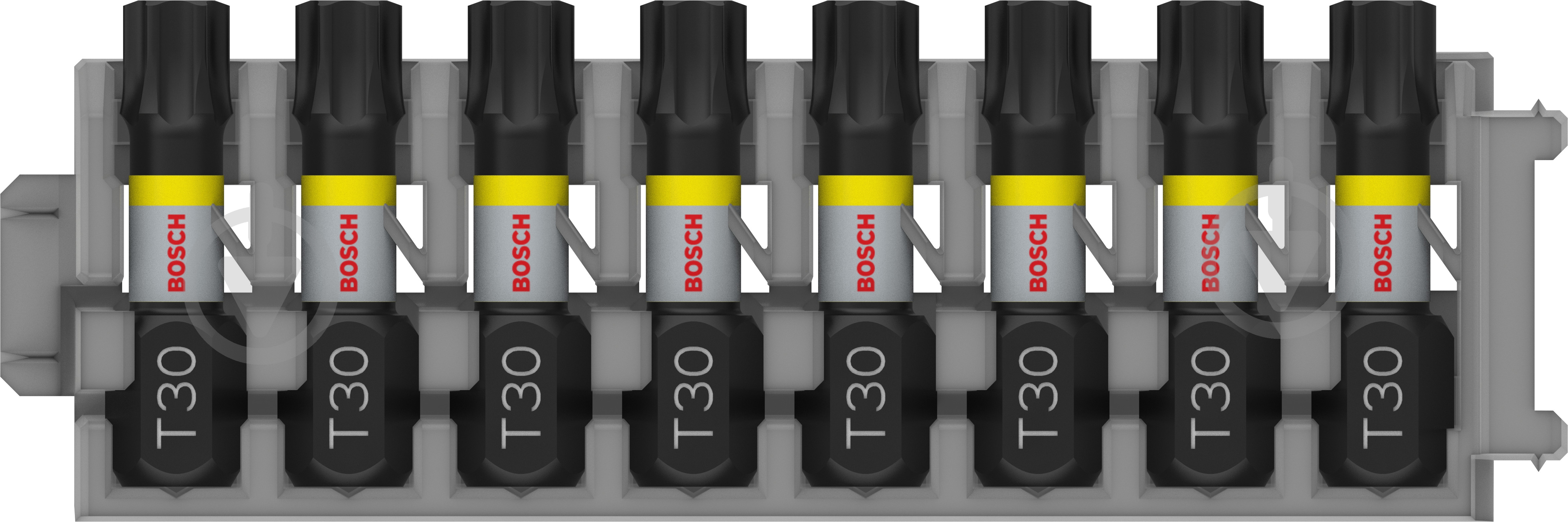 Набор бит Bosch Impact Control 25 мм T30 8 шт. 2608522382 - фото 1