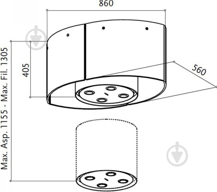 Вытяжка Faber NEST EVO PLUS (SET) - фото 7