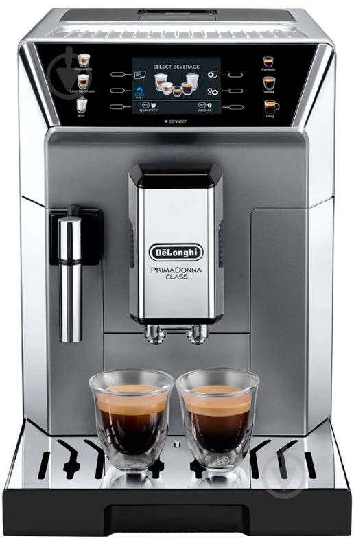 Кофемашина Delonghi PrimaDonna Class Evo ECAM550.85.MS - фото 5 Кофемашина Delonghi PrimaDonna Class Evo ECAM550.85.MS - фото 5