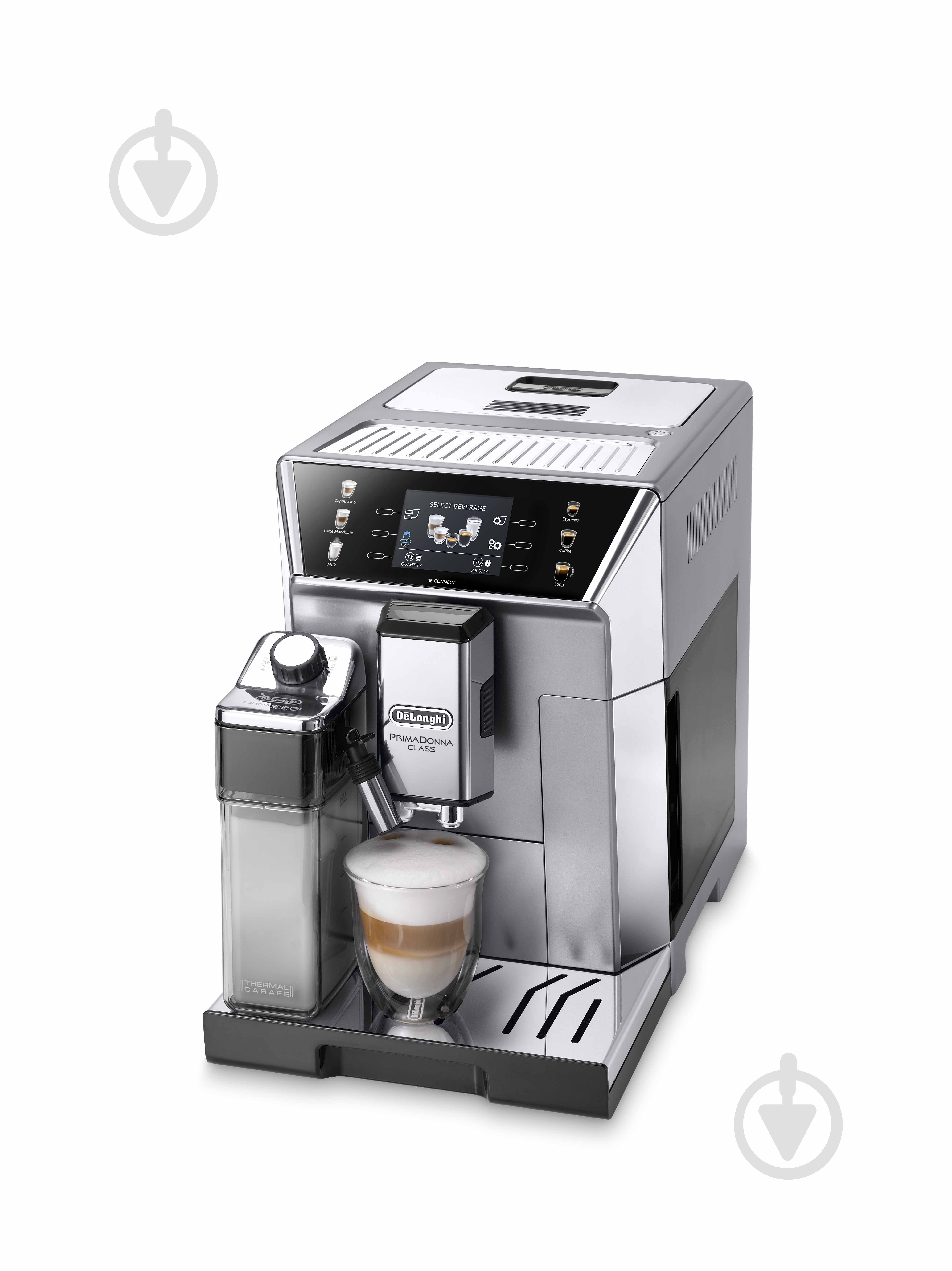 Кофемашина Delonghi PrimaDonna Class Evo ECAM550.85.MS - фото 4 Кофемашина Delonghi PrimaDonna Class Evo ECAM550.85.MS - фото 4