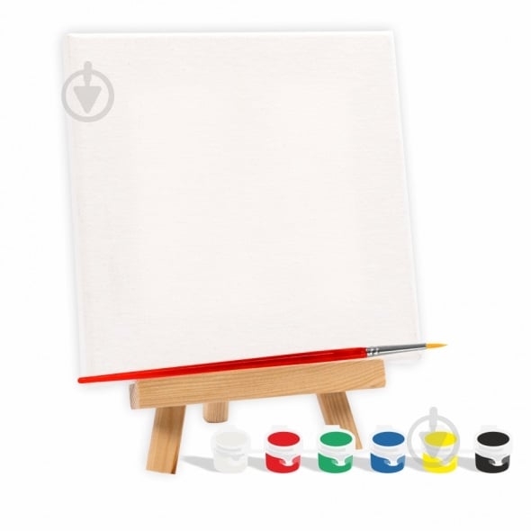 Набор, техника акриловый живопись с мольбертом Rosa Start - фото 1