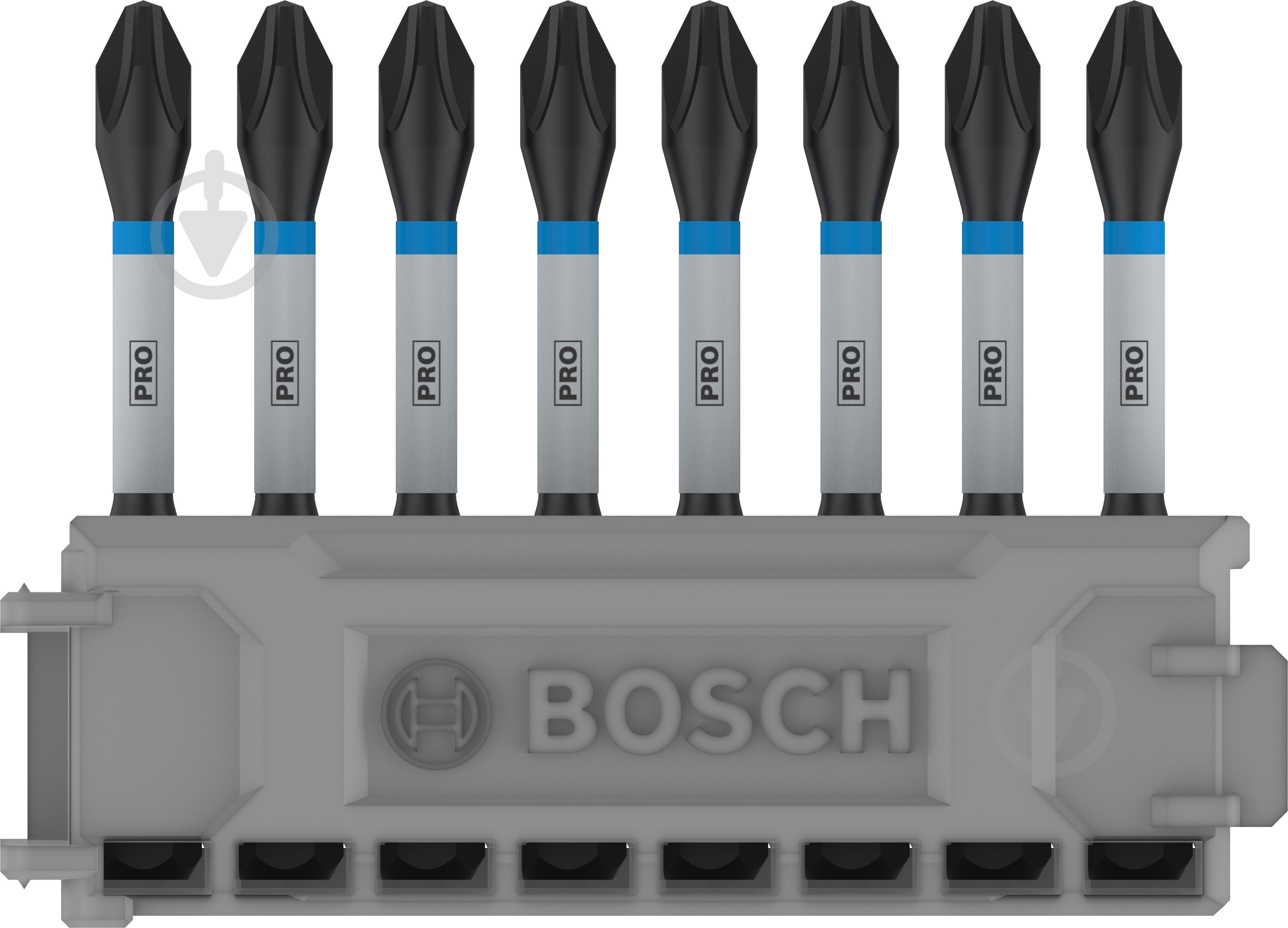 Набор бит Bosch Impact Control 50 мм PH2 8 шт. 2608522330 - фото 3 Набор бит Bosch Impact Control 50 мм PH2 8 шт. 2608522330 - фото 3